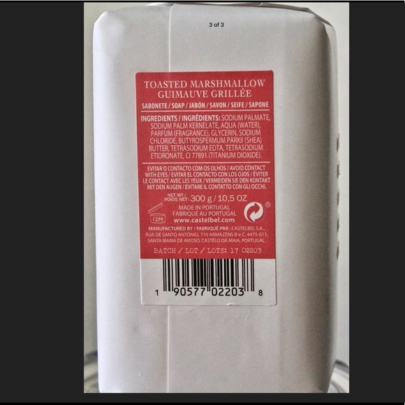 CASTELBEL PORTO TOASTED MARSHMALLOW KITTY SOAP FRAGRANCE NEW 10.5 OZ NEW - Picture 3 of 3